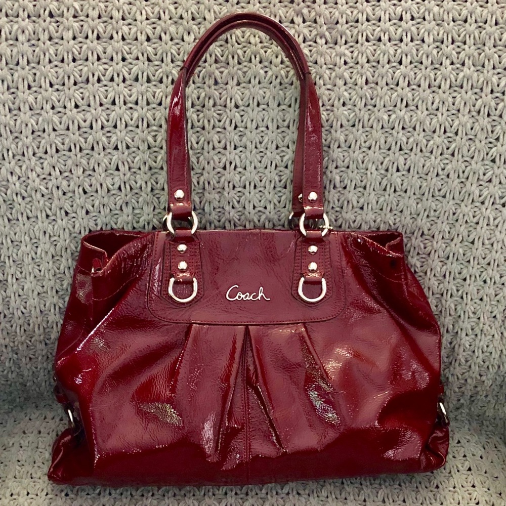 Coach Patent Leather Handbag